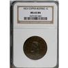 Image 3 : 1823 1C Restrike MS65 Brown NGC