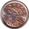Image 1 : 1848 1C MS66 Red and Brown PCGS