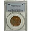 Image 3 : 1848 1C MS66 Red and Brown PCGS