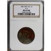 Image 1 : 1851/81 1C MS63 Red and Brown NGC