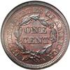 Image 2 : 1855 1C Upright 5s MS67 Brown NGC