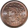 Image 1 : 1856 1C Slanted 5 MS66 Brown PCGS