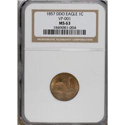 1857 1C DDO MS63 NGC FS-002, Snow-4
