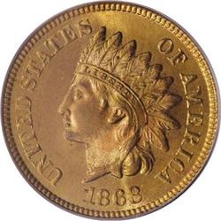 1868 1C MS65 Red PCGS