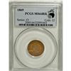 Image 1 : 1869 1C MS64 Red and Brown PCGS