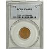 Image 1 : 1872 1C MS64 Red and Brown PCGS