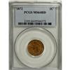 Image 3 : 1872 1C MS64 Red PCGS