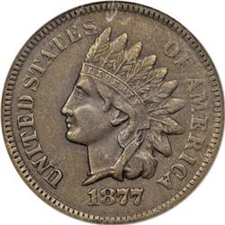 1877 1C XF45 NGC
