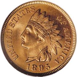 1895 1C MS66 Red NGC