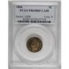 Image 3 : 1866 1C PR65 Cameo PCGS