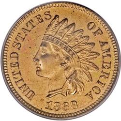 1868 1C PR65 Red PCGS
