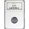 Image 1 : 1871 1C PR66 Brown NGC