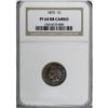 Image 3 : 1875 1C PR64 RB Cameo NGC