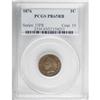 Image 3 : 1876 1C PR65 Red and Brown PCGS