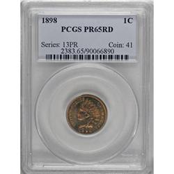 1898 1C PR65 Red PCGS