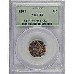 1898 1C PR65 Red PCGS
