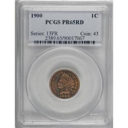 1900 1C PR65 Red PCGS