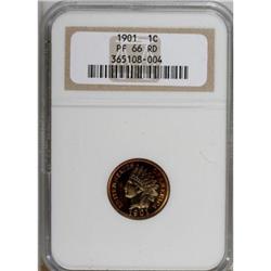 1901 1C PR66 Red NGC