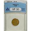 Image 1 : 1909-S VDB 1C VF30 ANACS