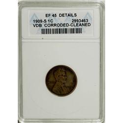 1909-S VDB 1C XF45 Details ANACS