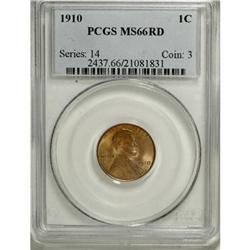 1910 1C MS66 Red PCGS