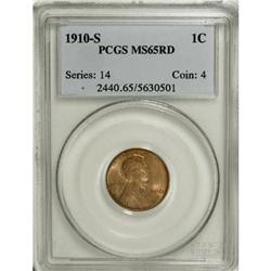 1910-S 1C MS65 Red PCGS