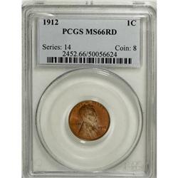 1912 1C MS66 Red PCGS