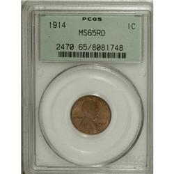 1914 1C MS65 Red PCGS