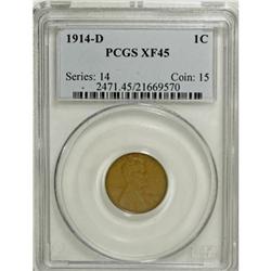 1914-D 1C XF45 PCGS