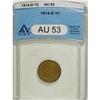 Image 1 : 1914-D 1C AU53 ANACS