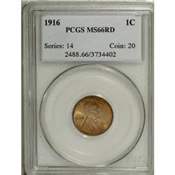 1916 1C MS66 Red PCGS