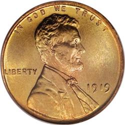 1919 1C MS67 Red PCGS