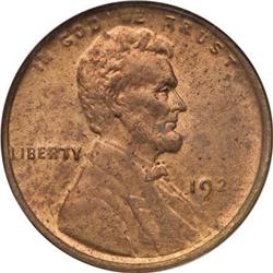 1922 No D 1C Weak Reverse MS62 RB NGC