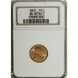 1925 1C MS67 Red NGC