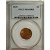 Image 1 : 1949 1C MS65 Red and Brown PCGS