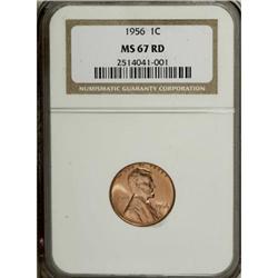 1956 1C MS67 Red NGC