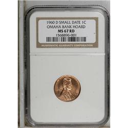 1960-D 1C Small Date MS67 Red NGC
