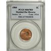 Image 1 : 1984 1C Doubled Die Obverse MS67 Red PCGS