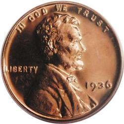 1936 1C Type Two--Brilliant Finish PR65 Red