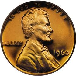1960 1C Small Date PR68 Deep Cameo PCGS