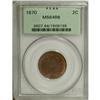 Image 1 : 1870 2C MS64 Red and Brown PCGS