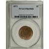 Image 1 : 1872 2C PR65 Red and Brown PCGS