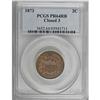 Image 3 : 1873 2C Closed 3 PR64 Red and Brown PCGS