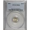 Image 1 : 1851 3CS MS66 PCGS
