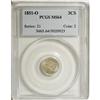 Image 1 : 1851-O 3CS MS64 PCGS