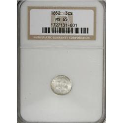 1852 3CS MS65 NGC