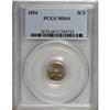 Image 1 : 1854 3CS MS64 PCGS