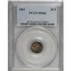 Image 1 : 1861 3CS MS66 PCGS