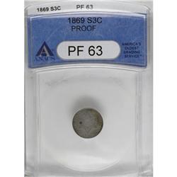 1869 3CS PR63 ANACS