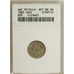 1885 3CN MS60 Details ANACS